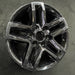 18" SIERRA 1500 PICKUP 19 , 18x8.5, 10 spoke, black Original OEM Wheel Rim - Close-Up Detail