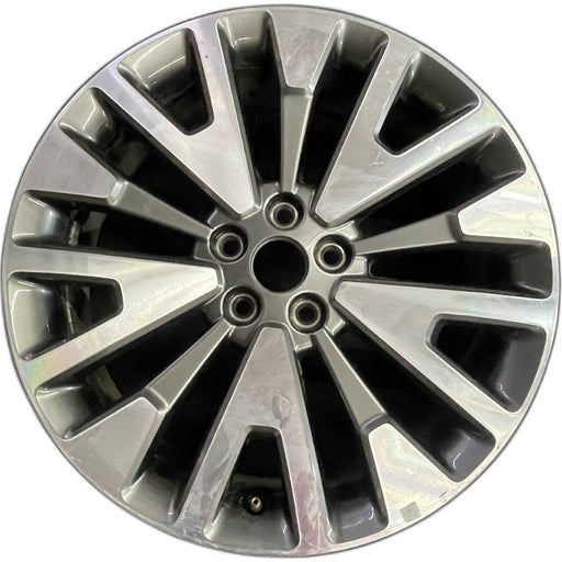 19" ESCAPE 20-22 19x7 , , machined face with gray pockets Original OEM Wheel Rim - Front View
