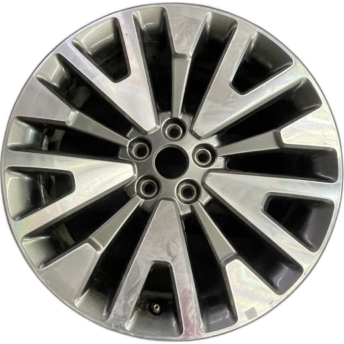 19" ESCAPE 20-22 19x7 , , machined face with gray pockets Original OEM Wheel Rim - Front View