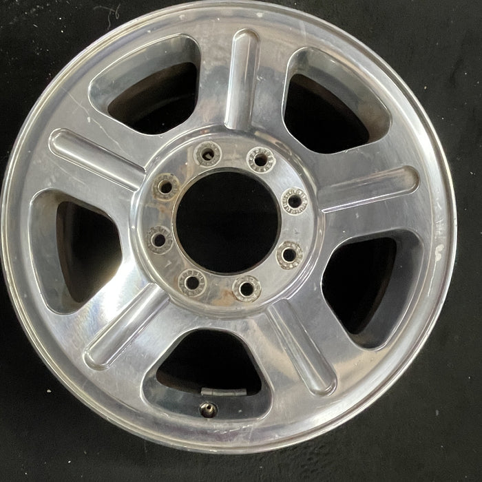 18" FORD F250SD PICKUP 05 18x8 , 5 spoke , aluminum Original OEM Wheel Rim