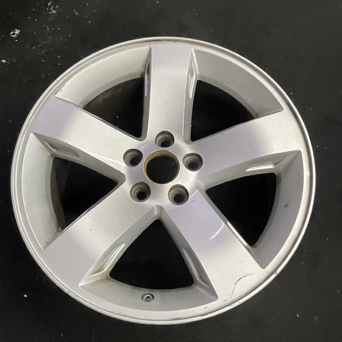 18" CHARGER 06 18x7.5, 5 spoke, w/o indented spokes Original OEM Wheel Rim - Side Profile