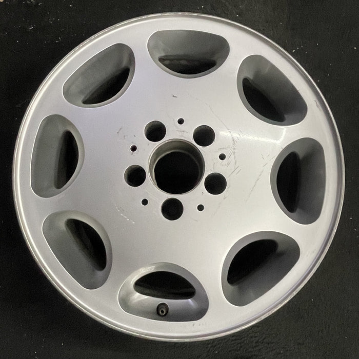 16" MERCEDES 300E 92-93 140 Type; , 16x8 Original OEM Wheel Rim - Angle View