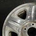 16" EXPEDITION 97 16x7 aluminum 5 spoke polished Original OEM Wheel Rim - Side Profile