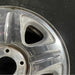 16" EXPEDITION 97 16x7 aluminum 5 spoke polished Original OEM Wheel Rim - Close-Up Detail