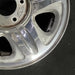 16" EXPEDITION 97 16x7 aluminum 5 spoke polished Original OEM Wheel Rim - Back View