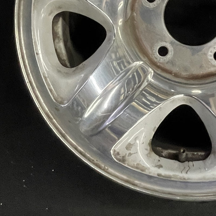 16" EXPEDITION 97 16x7 aluminum 5 spoke polished Original OEM Wheel Rim - Additional View