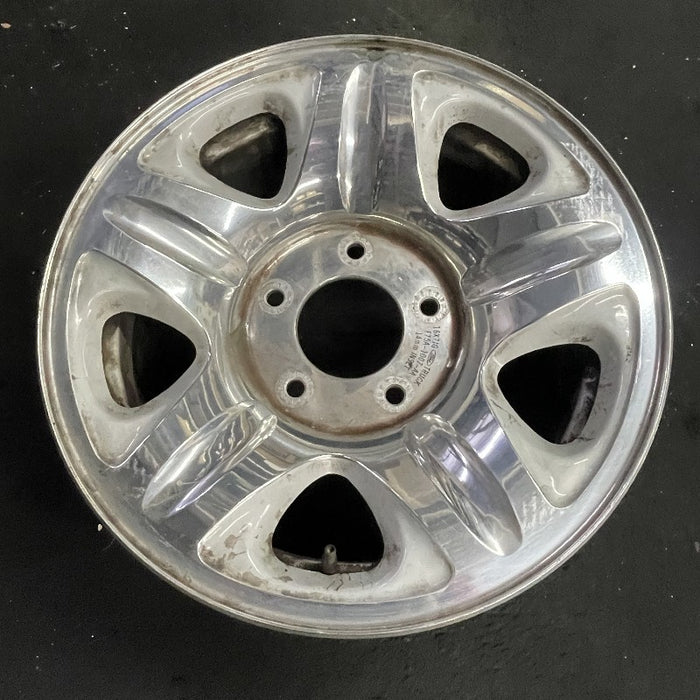 16" EXPEDITION 97 16x7 aluminum 5 spoke polished Original OEM Wheel Rim - View 7