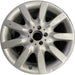 18" MERCEDES S-CLASS 07 221 Type; S600, 18x8.5, 9 spoke Original OEM Wheel Rim - Front View