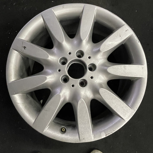 18" MERCEDES S-CLASS 07 221 Type; S600, 18x8.5, 9 spoke Original OEM Wheel Rim - Angle View