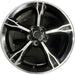 19" MUSTANG 16 19x8.5 , 5 spoke, Original OEM Wheel Rim - Front View