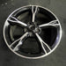 19" MUSTANG 16 19x8.5 , 5 spoke, Original OEM Wheel Rim - Side Profile