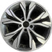 18" INFINITI QX30 17-19 18x7 , , grooved spoke Original OEM Wheel Rim - Front View