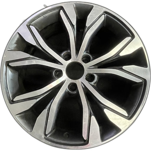18" INFINITI QX30 17-19 18x7 , , grooved spoke Original OEM Wheel Rim - Front View