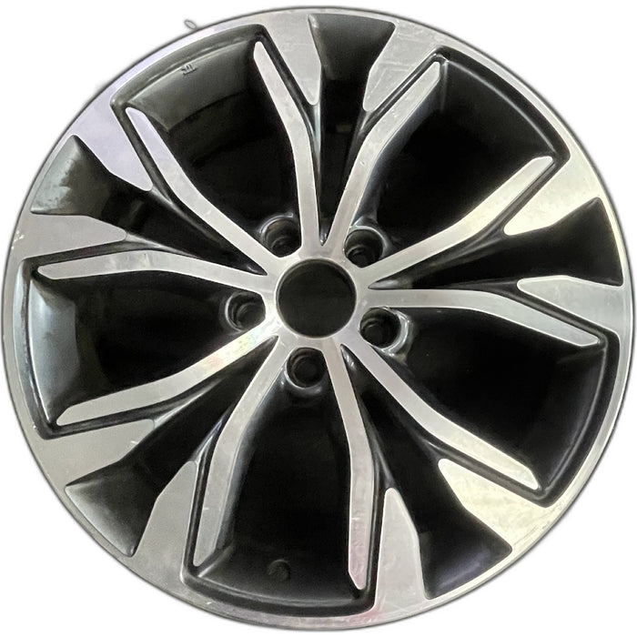 18" INFINITI QX30 17-19 18x7 , , grooved spoke Original OEM Wheel Rim - Front View