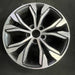 18" INFINITI QX30 17-19 18x7 , , grooved spoke Original OEM Wheel Rim - Angle View