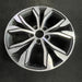18" INFINITI QX30 17-19 18x7 , , grooved spoke Original OEM Wheel Rim - Side Profile