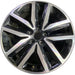 18" JETTA 12-14 , 18x7.5 , 10 spoke, silver Original OEM Wheel Rim - Front View
