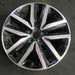 18" JETTA 12-14 , 18x7.5 , 10 spoke, silver Original OEM Wheel Rim - Angle View