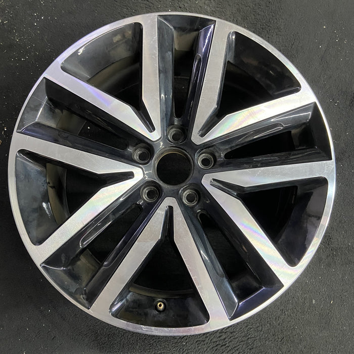 18" JETTA 12-14 , 18x7.5 , 10 spoke, silver Original OEM Wheel Rim - Additional View