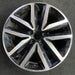 18" JETTA 12-14 , 18x7.5 , 10 spoke, silver Original OEM Wheel Rim - Angle View