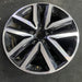 18" JETTA 12-14 , 18x7.5 , 10 spoke, silver Original OEM Wheel Rim - Side Profile