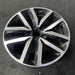 18" JETTA 12-14 , 18x7.5 , 10 spoke, silver Original OEM Wheel Rim - Close-Up Detail