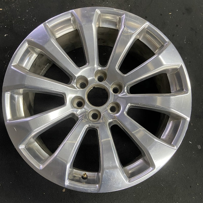 22" SIERRA 1500 PICKUP 19 22x9 10 spoke opt RVA Thail built Original OEM Wheel - Additional View