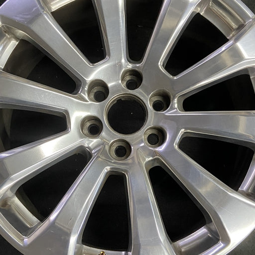 22" SIERRA 1500 PICKUP 19 22x9 10 spoke opt RVA Thail built Original OEM Wheel - Angle View