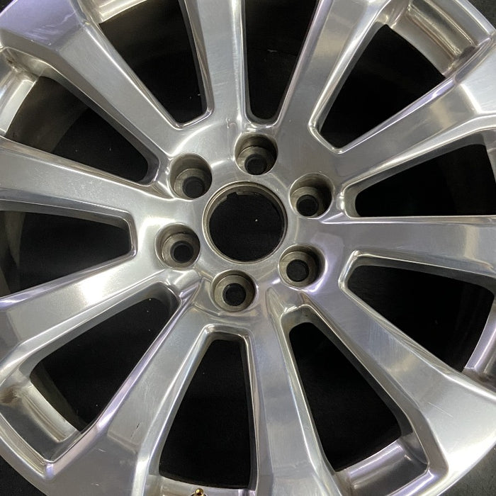22" SIERRA 1500 PICKUP 19 22x9 10 spoke opt RVA Thail built Original OEM Wheel - Angle View
