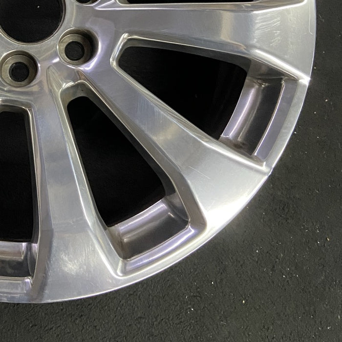 22" SIERRA 1500 PICKUP 19 22x9 10 spoke opt RVA Thail built Original OEM Wheel - Back View