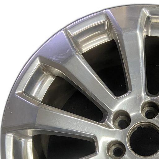 22" SIERRA 1500 PICKUP 19 22x9 10 spoke opt RVA Thail built Original OEM Wheel - Angle View
