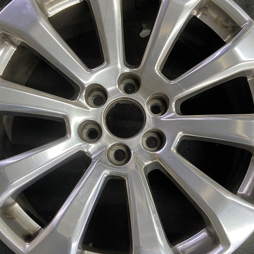 22" SIERRA 1500 PICKUP 19 22x9 10 spoke opt RVA Thail built Original OEM Wheel - Angle View