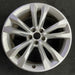 19" AUDI Q7 17 19x8.5, , V spoke Original OEM Wheel Rim - Angle View