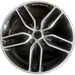 20" CORVETTE 15-19 rear, 20x10, black machined face Original OEM Wheel Rim - Front View