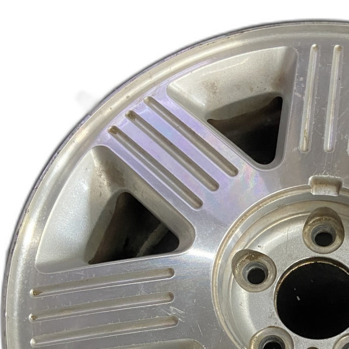 17" AVIATOR 03 17x7.5 aluminum 7 spoke machined Original OEM Wheel Rim - Angle View