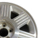 17" AVIATOR 03 17x7.5 aluminum 7 spoke machined Original OEM Wheel Rim - Side Profile