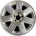 17" AVIATOR 03 17x7.5 aluminum 7 spoke machined Original OEM Wheel Rim - Front View