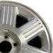 17" AVIATOR 03 17x7.5 aluminum 7 spoke machined Original OEM Wheel Rim - Side Profile