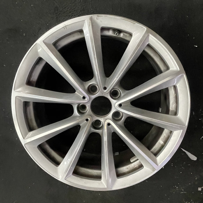 19" BMW Z4 09-16 19x8 , , V spoke Original OEM Wheel Rim - Angle View