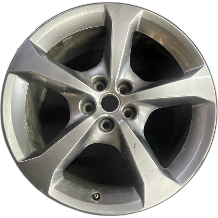 20" CAMARO 13-14 20x9 , , silver, opt R42, silver Original OEM Wheel Rim - Front View
