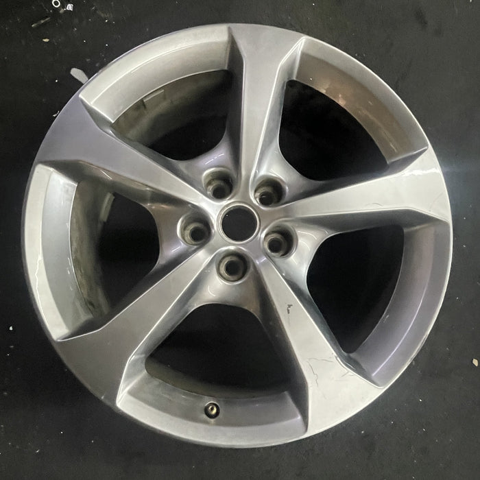 20" CAMARO 13-14 20x9 , , silver, opt R42, silver Original OEM Wheel Rim - Angle View