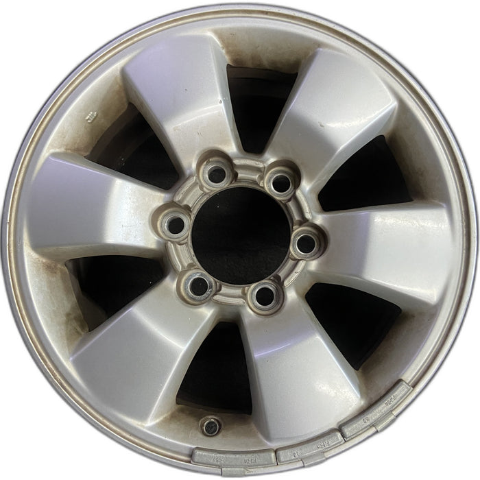 16" 4 RUNNER 03-09 16x7, alloy Original OEM Wheel Rim - Front View