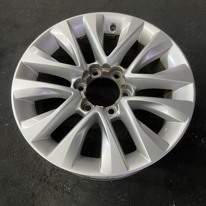 18" LEXUS GX460 14-17 18x7.5 alloy 6 spoke split spoke V spoke silver Original - View 8