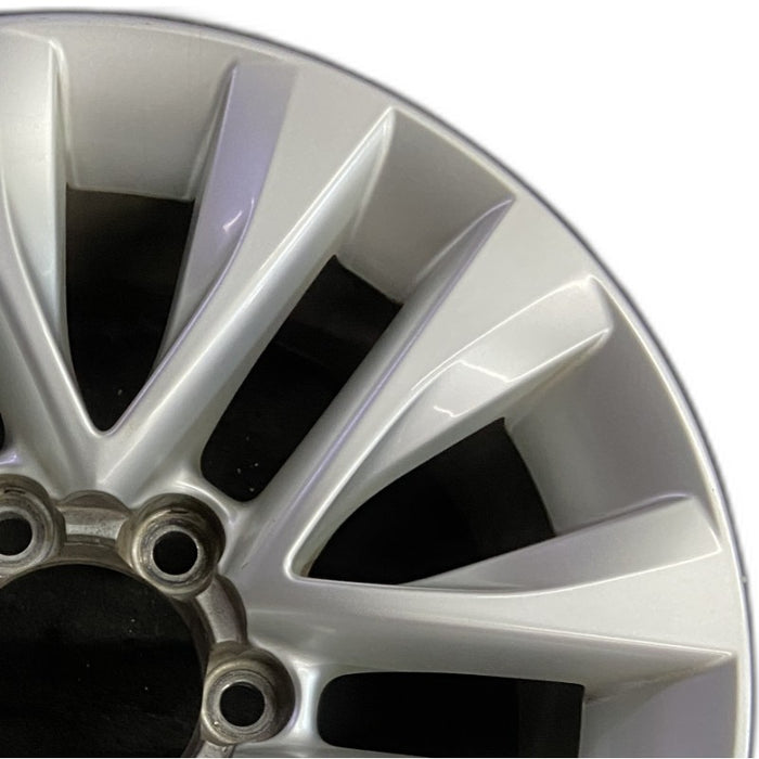 18" LEXUS GX460 14-17 18x7.5 alloy 6 spoke split spoke V spoke silver Original - Side Profile