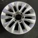 18" LEXUS GX460 14-17 , , split spoke , silver Original OEM Wheel Rim - Side Profile