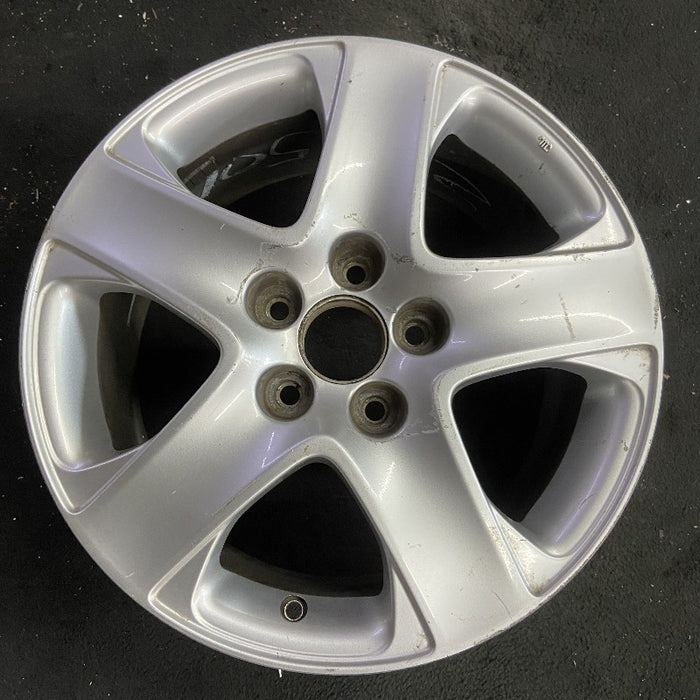 17" RL 05-08 17x8 alloy 5 spoke Asahi manufacturer Original OEM Wheel Rim - Front View
