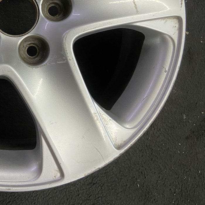 17" RL 05-08 17x8 alloy 5 spoke Asahi manufacturer Original OEM Wheel Rim - Back View