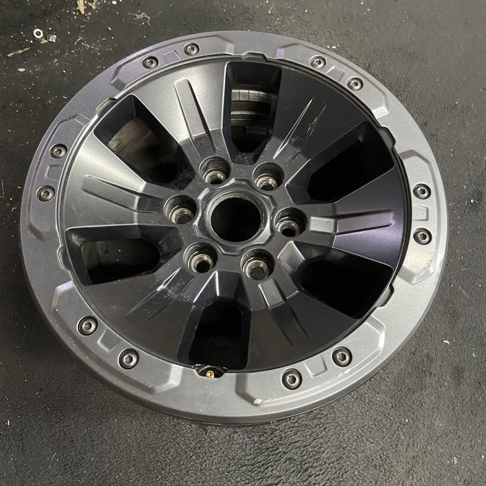 17" FORD F150 RAPTOR 17-20 , 6 spoke Original OEM Wheel Rim - Side Profile