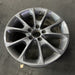18" BMW 320i 16-17 18x8.5 , , V spoke Original OEM Wheel Rim - Close-Up Detail
