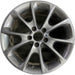 18" BMW 320i 16-17 18x8.5 , , V spoke Original OEM Wheel Rim - Front View